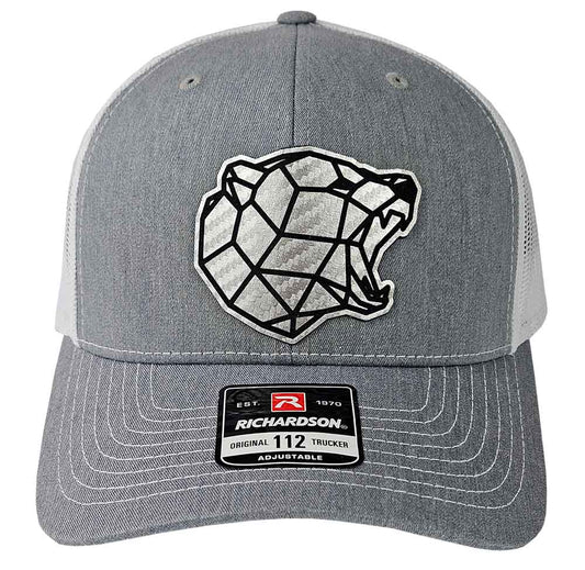 Artora Screaming Bear Carbon Fiber Patch Hat