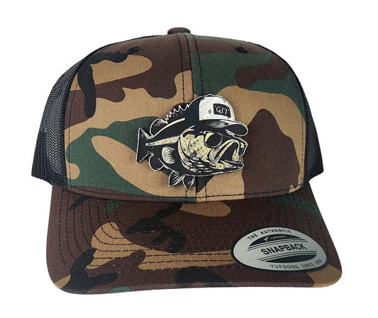 Camo Git Bass Hat