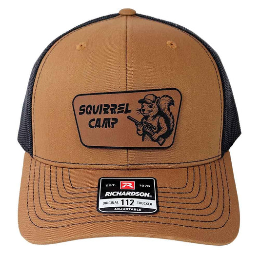Squirrel Camp Rawhide Patch Hat