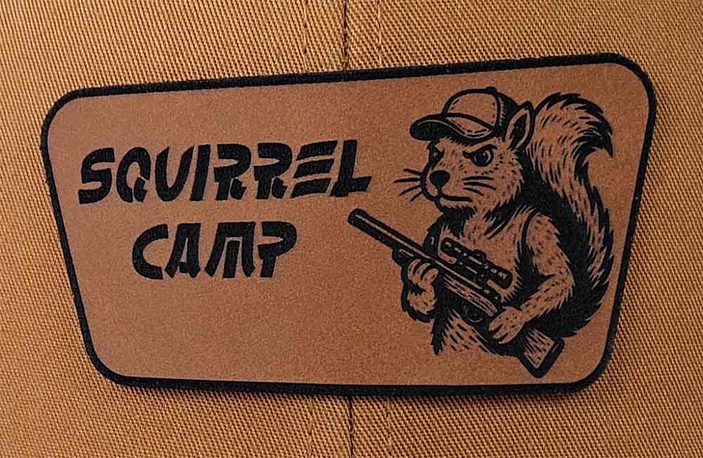 Squirrel Camp Rawhide Patch Hat
