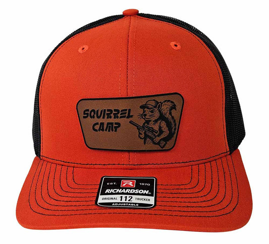 Squirrel Camp Rawhide Patch Hat