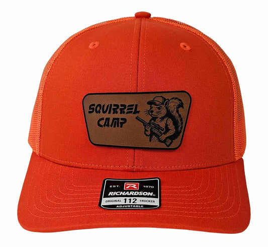 Squirrel Camp Rawhide Patch Hat