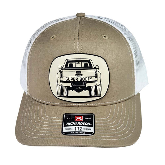 Super Booty Truck Eggshell Patch Hat