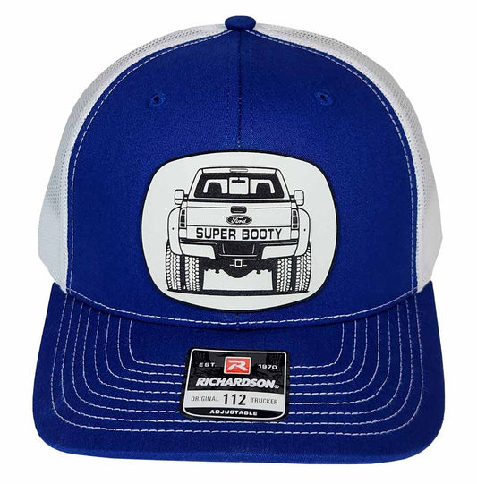 Super Booty Truck White Patch Hat