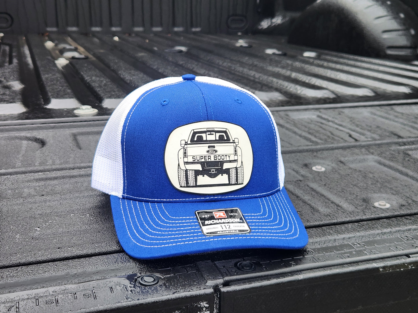 Super Booty Truck White Patch Hat
