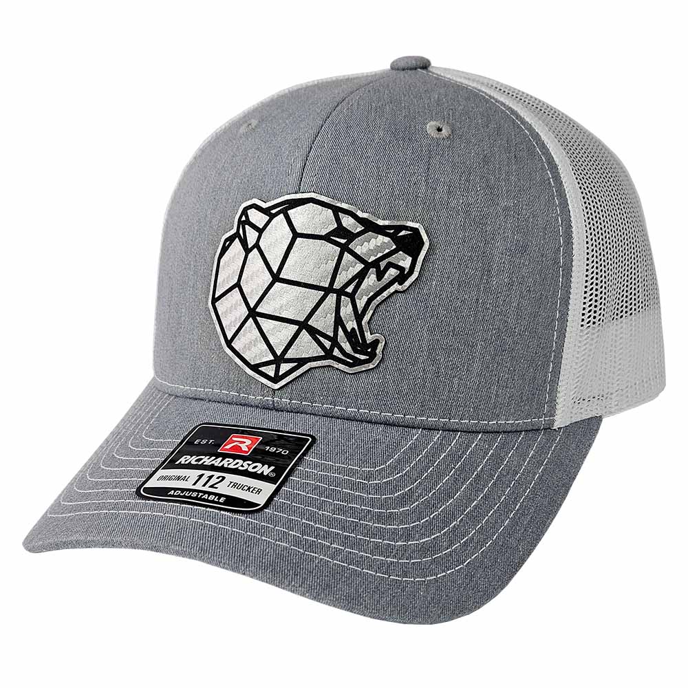 Artora Screaming Bear Carbon Fiber Patch Hat