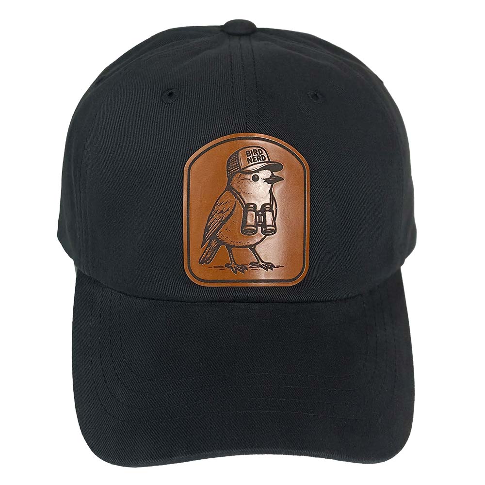 Bird Nerd Rawhide Patch Hat