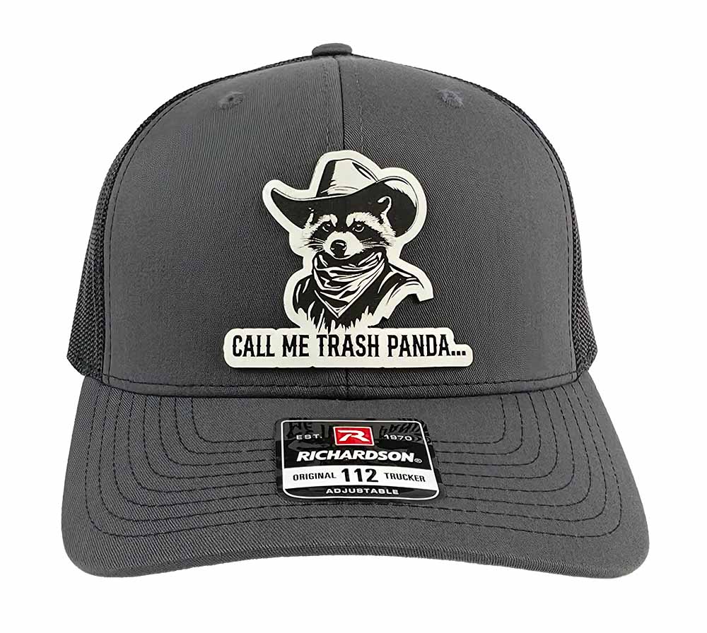 Call Me Trash Panda White Patch Hat