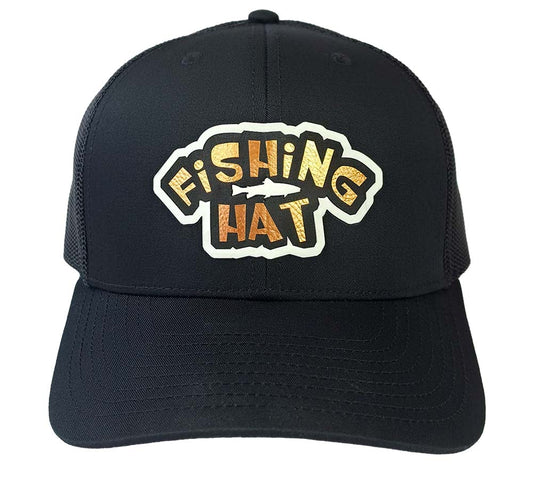 Trout Fishing Layered Patch Hat