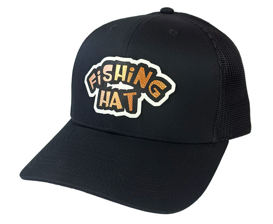 Trout Fishing Layered Patch Hat