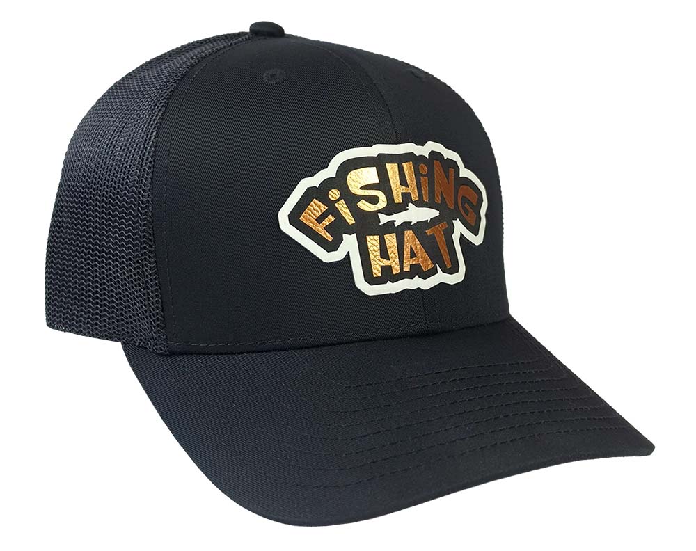 Trout Fishing Layered Patch Hat