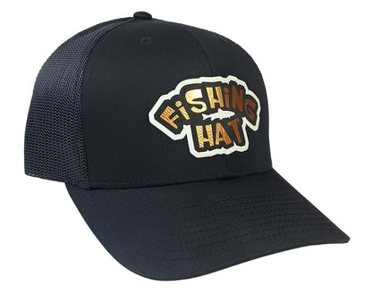 Trout Fishing Layered Patch Hat