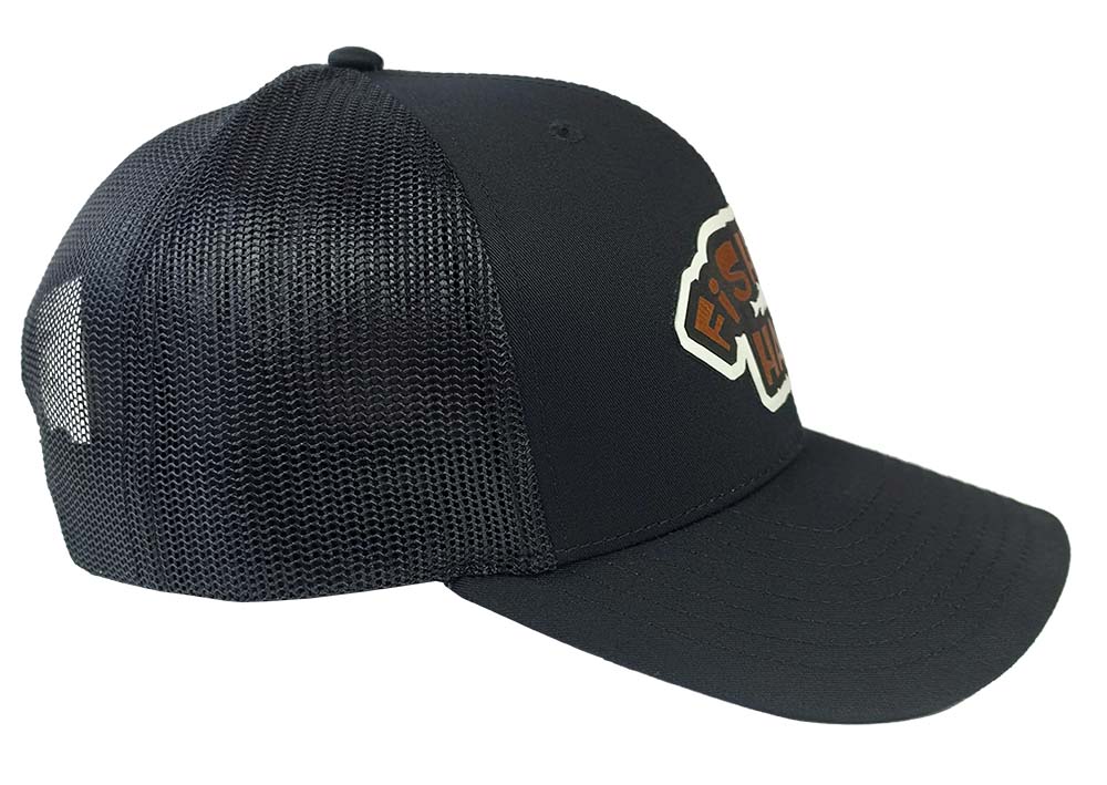 Trout Fishing Layered Patch Hat