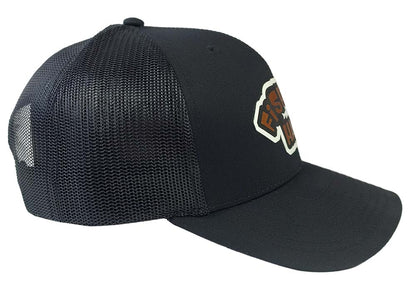 Trout Fishing Layered Patch Hat