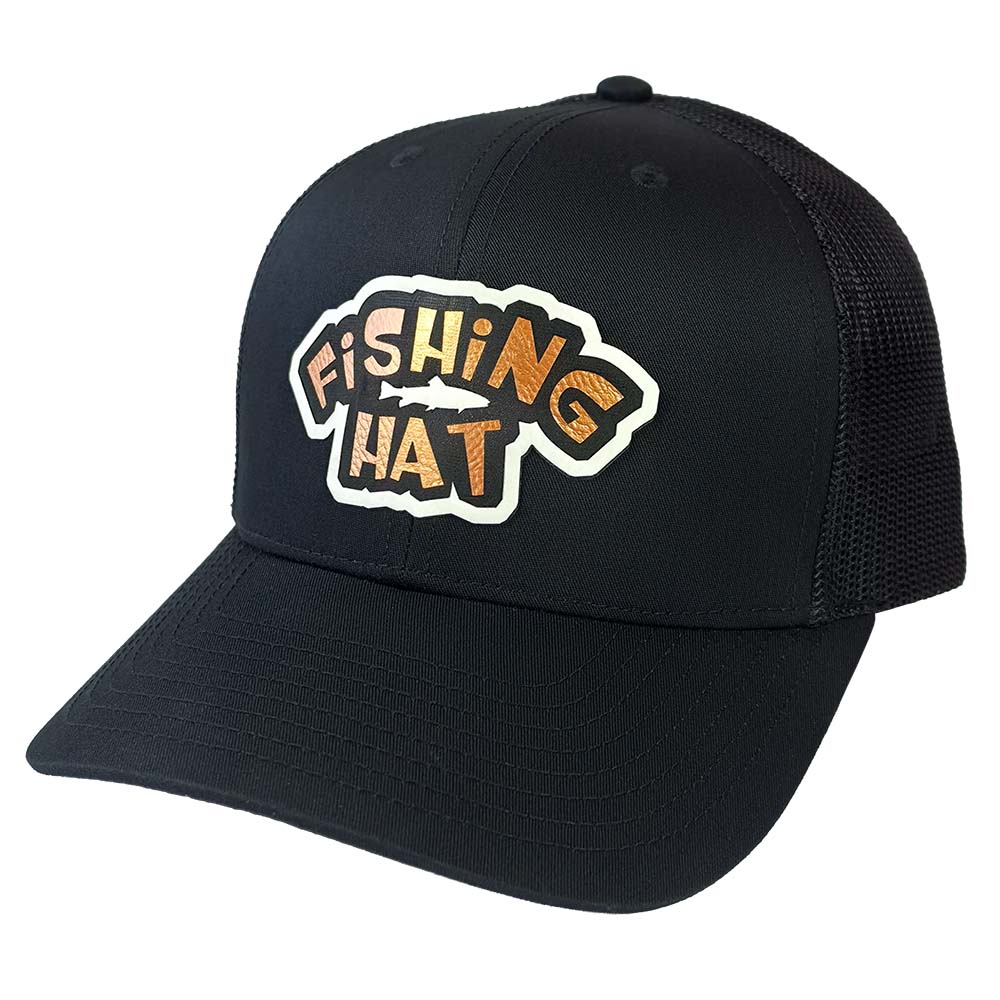 Trout Fishing Layered Patch Hat