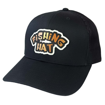 Trout Fishing Layered Patch Hat