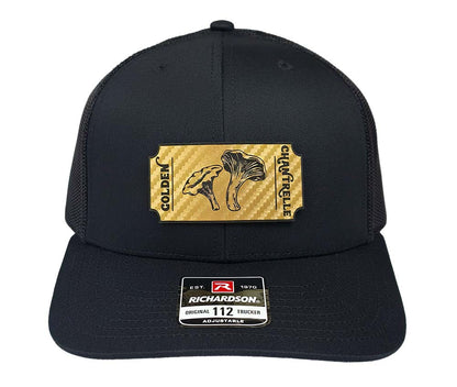 Golden Chantrelle Mushroom Patch Hat