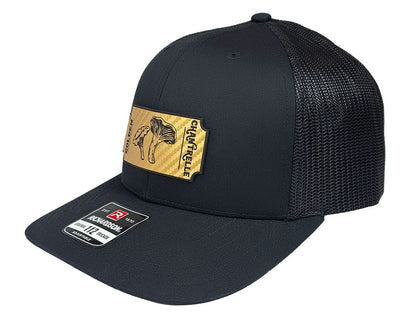 Golden Chantrelle Mushroom Patch Hat