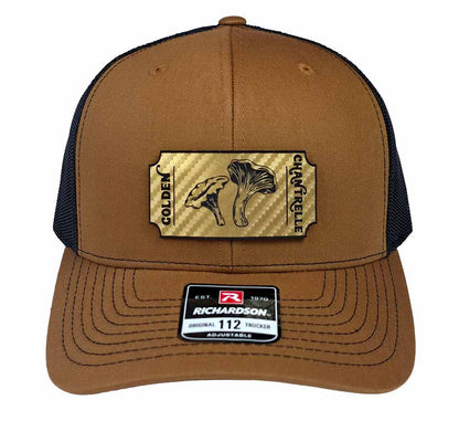 Golden Chantrelle Mushroom Patch Hat