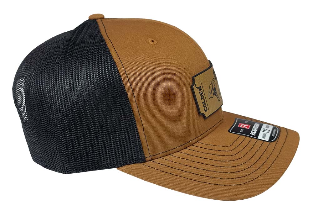 Golden Chantrelle Mushroom Patch Hat