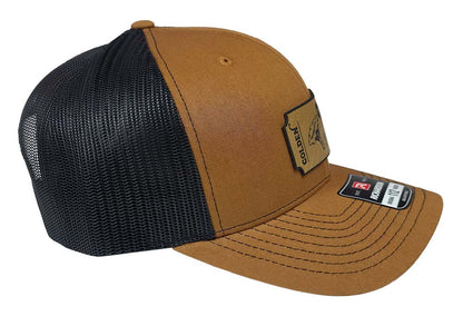 Golden Chantrelle Mushroom Patch Hat