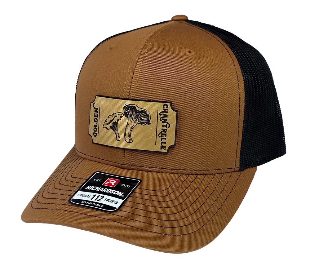 Golden Chantrelle Mushroom Patch Hat