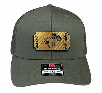 Golden Chantrelle Mushroom Patch Hat