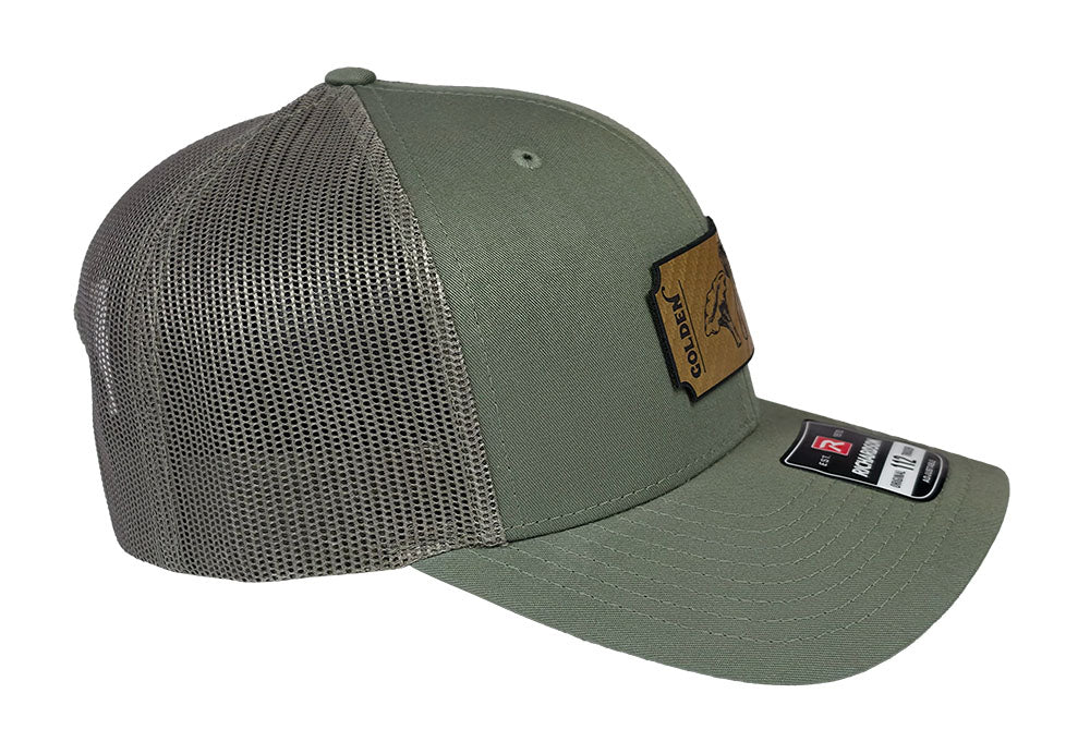 Golden Chantrelle Mushroom Patch Hat