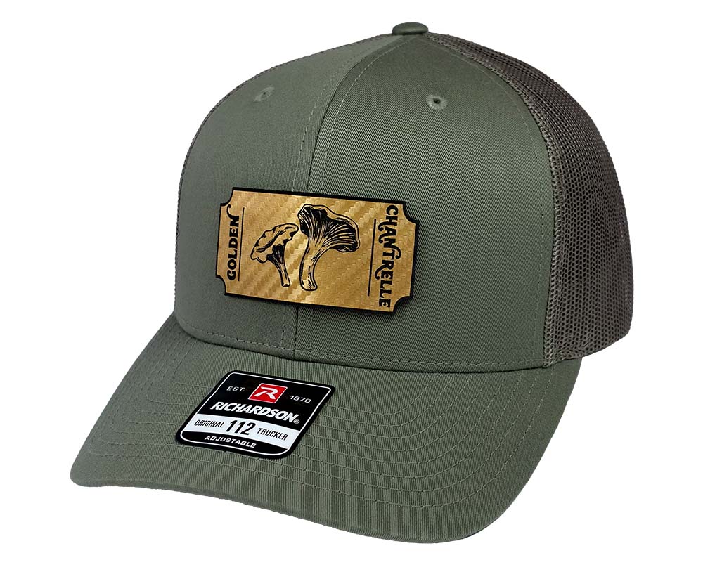 Golden Chantrelle Mushroom Patch Hat
