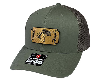 Golden Chantrelle Mushroom Patch Hat