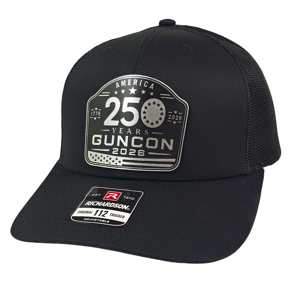 GunCon 2026 Black & Silver Hat