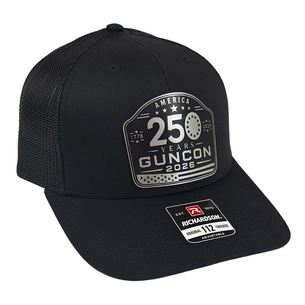 GunCon 2026 Black & Silver Hat