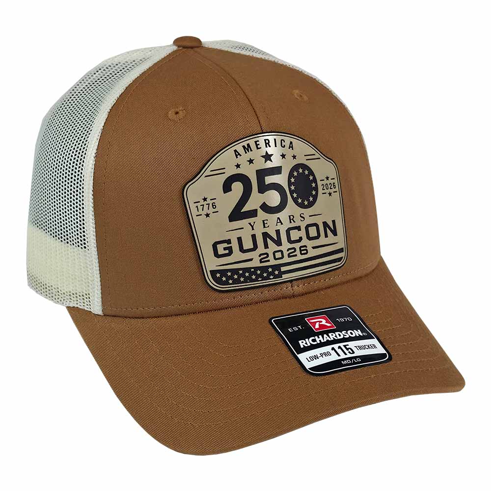GunCon 2026 Caramel Trucker Hat