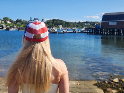 4th of July Halo Hot Dog Hat