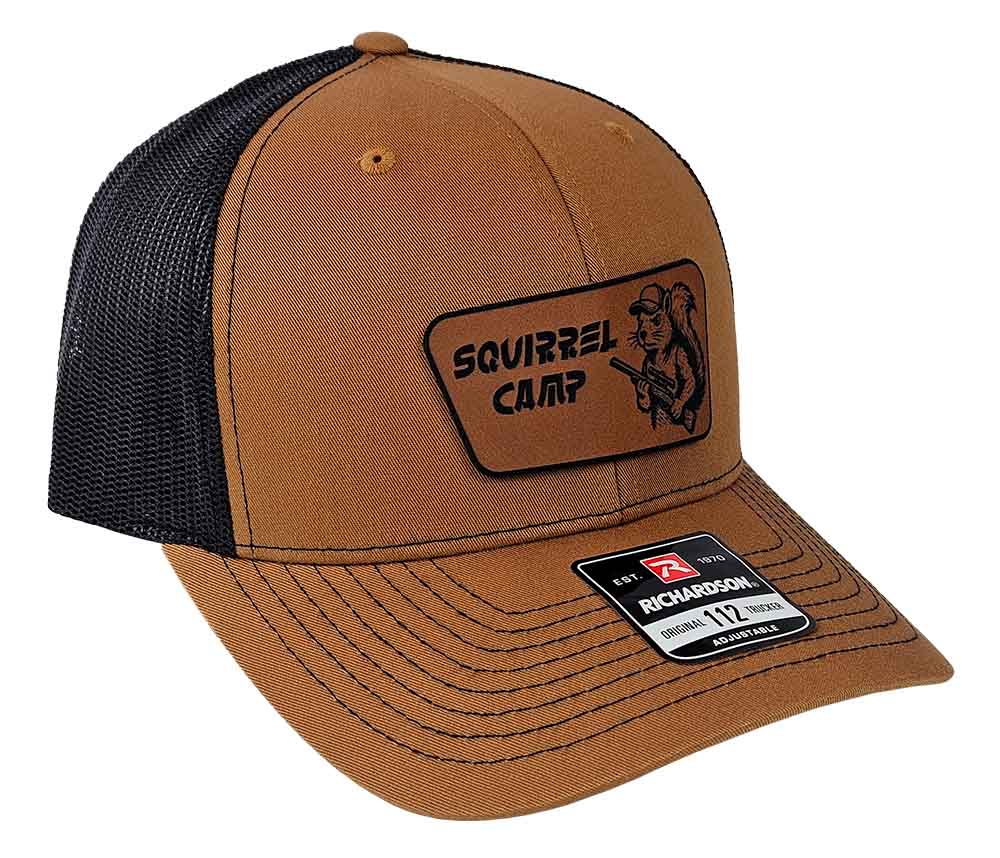 Squirrel Camp Rawhide Patch Hat