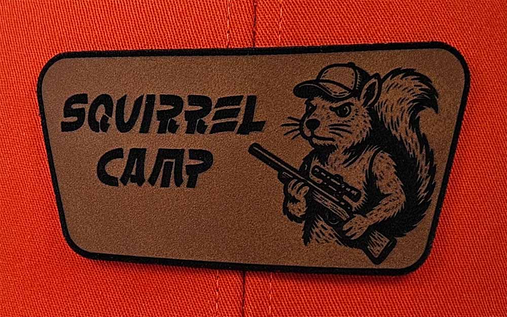 Squirrel Camp Rawhide Patch Hat