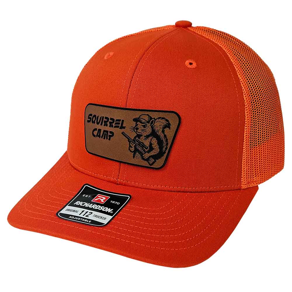 Squirrel Camp Rawhide Patch Hat