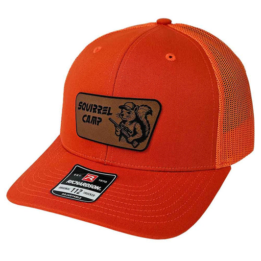 Squirrel Camp Rawhide Patch Hat