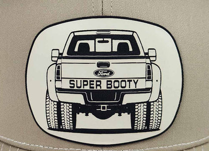 Super Booty Truck Eggshell Patch Hat