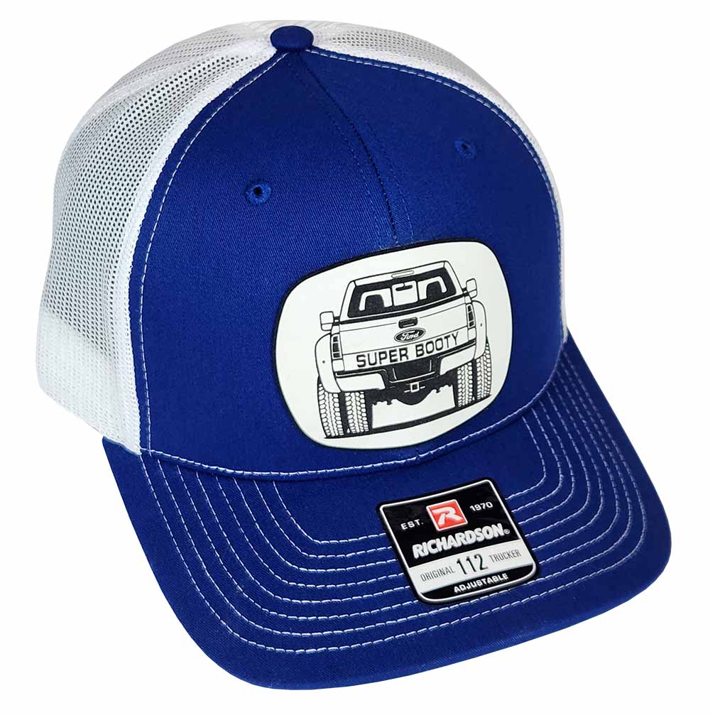 Super Booty Truck White Patch Hat
