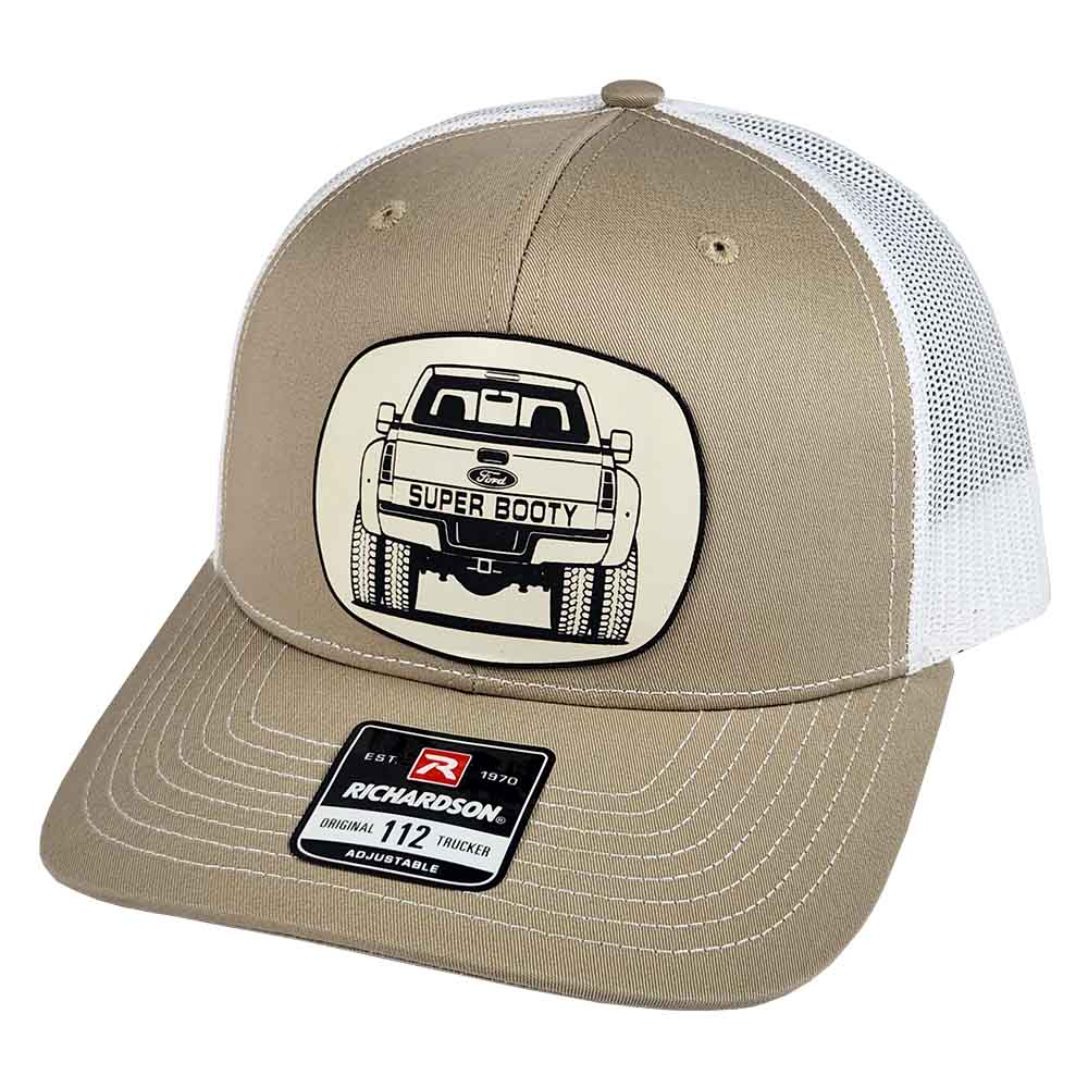 Super Booty Truck Eggshell Patch Hat