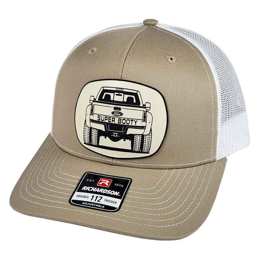 Super Booty Truck Eggshell Patch Hat