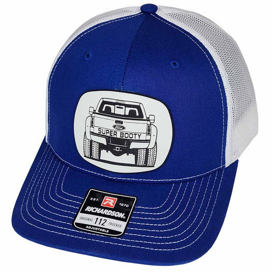 Super Booty Truck White Patch Hat